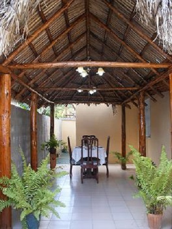 'Courtyard' Casas particulares are an alternative to hotels in Cuba.